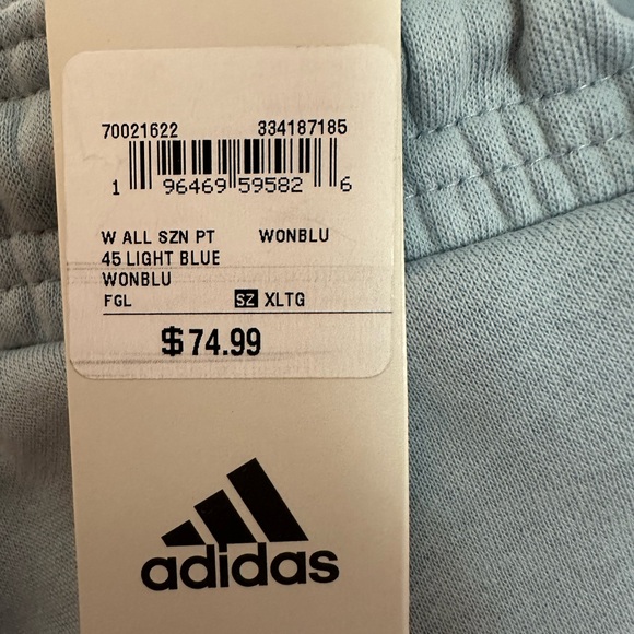 Women's Adidas All Szn Sweatpants size XL - Picture 2 of 3